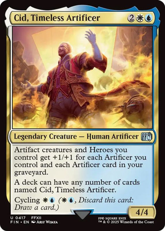 Cid, Timeless Artificer (#417) (Foil)